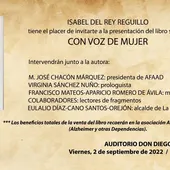 Presentación de "Con Voz De Mujer" Presentación de "Con Voz De Mujer"