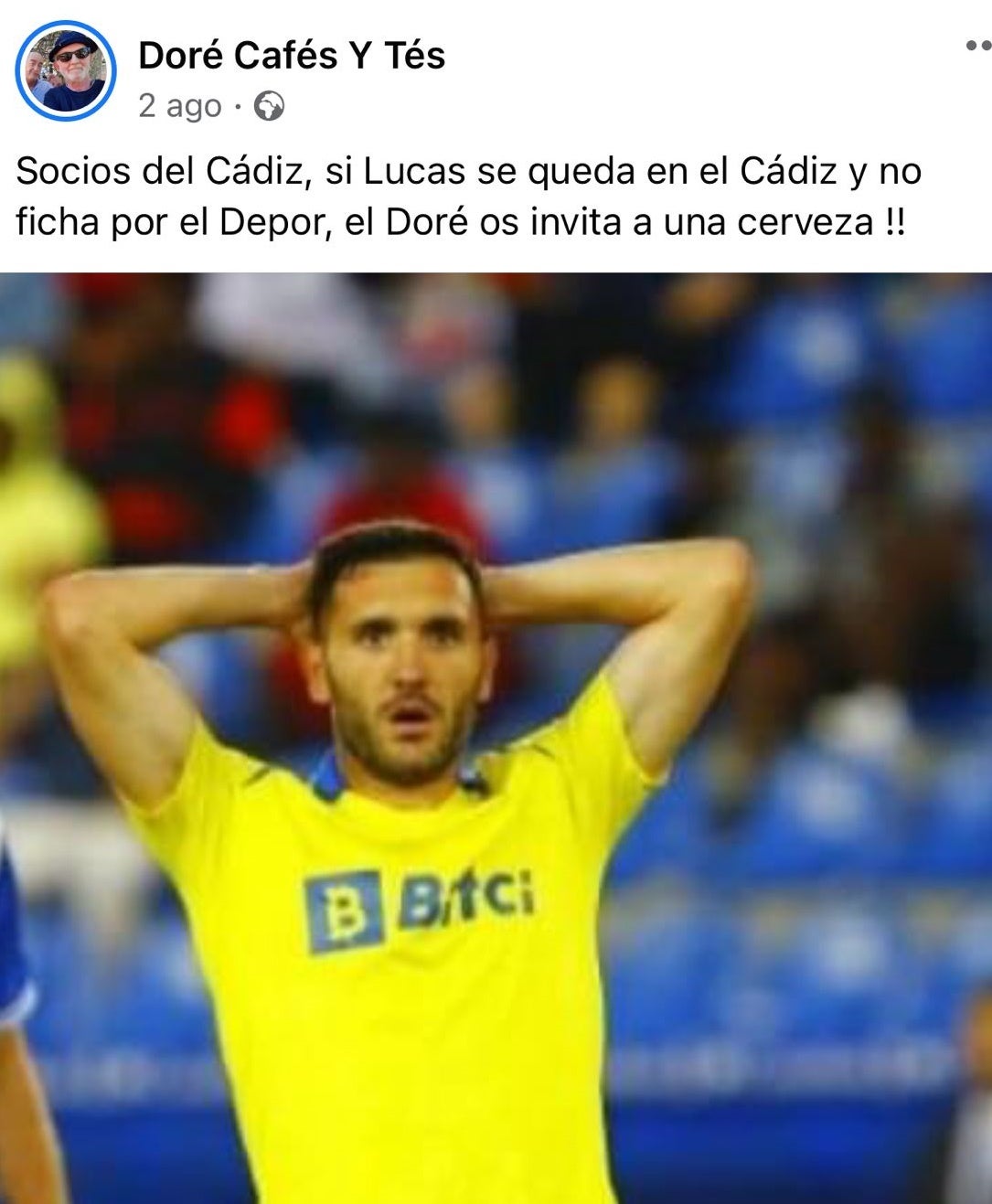 El Cádiz sigue cerrando la puerta de salida de Lucas Pérez hacia el Dépor El Cádiz sigue cerrando la puerta de salida de Lucas Pérez hacia el Dépor