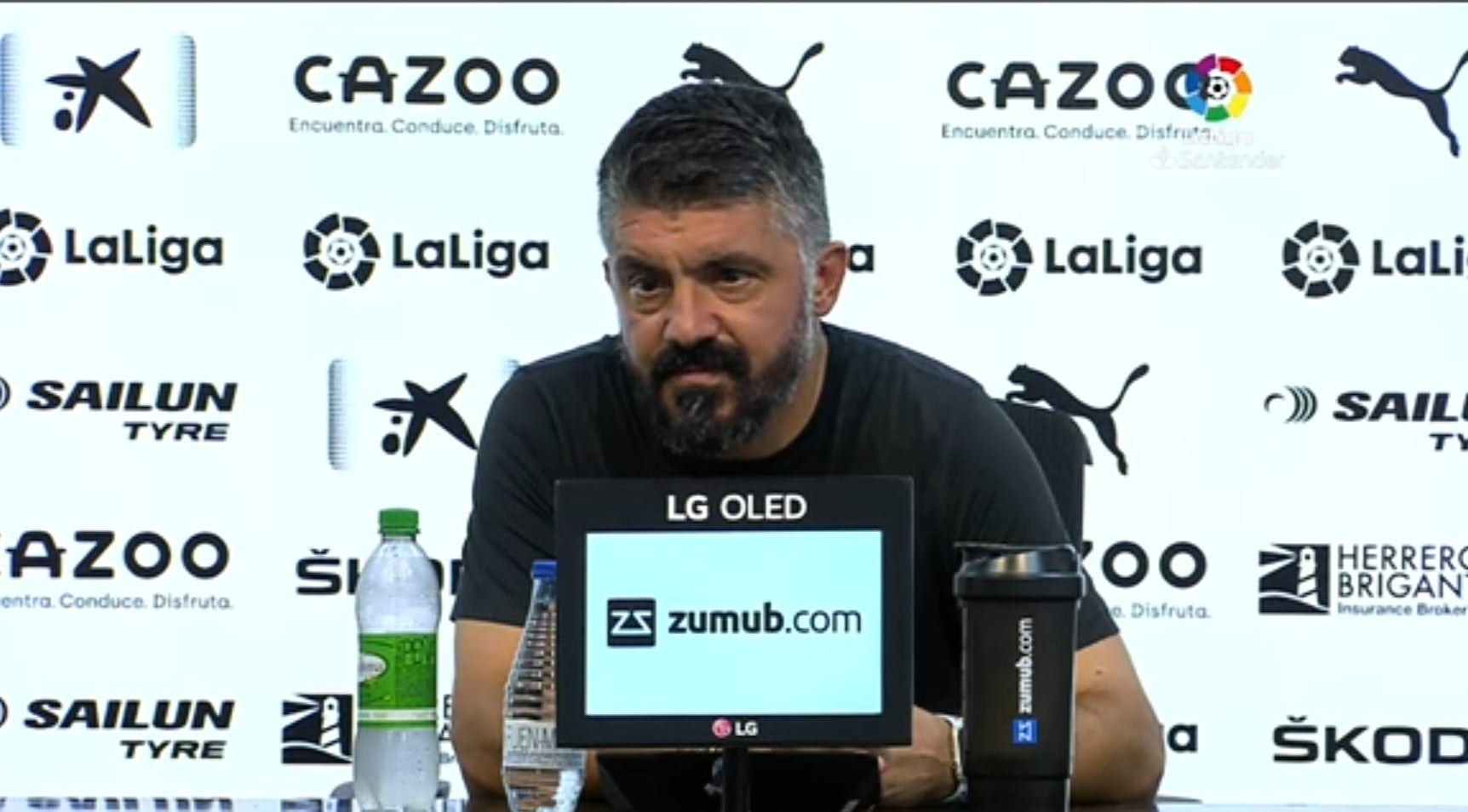 Gattuso: "No se puede decir mala suerte" Gattuso: "No se puede decir mala suerte"