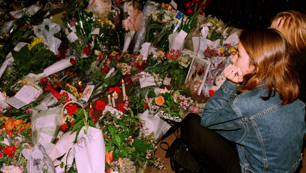 Los ciudadanos británicos lloraron la muerte de la Princesa Diana