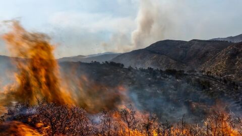 Incendio de Bejís (Castellón). Archivo. 