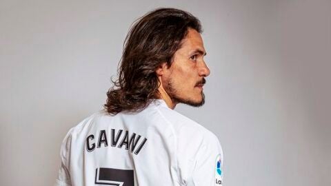 Cavani lucirá el dorsal 7