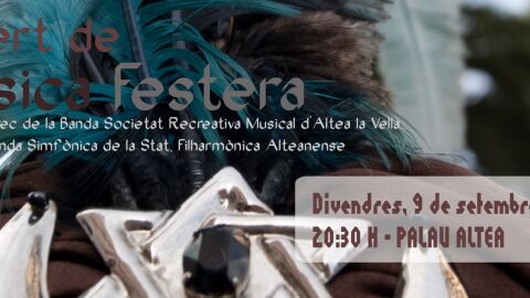 Concierto M&uacute;sica Festera Altea.