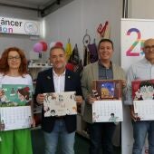 Afanion presenta en la Feria su calendario solidario de 2023