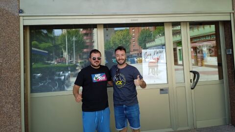 David Angulo y Rafa Reyes