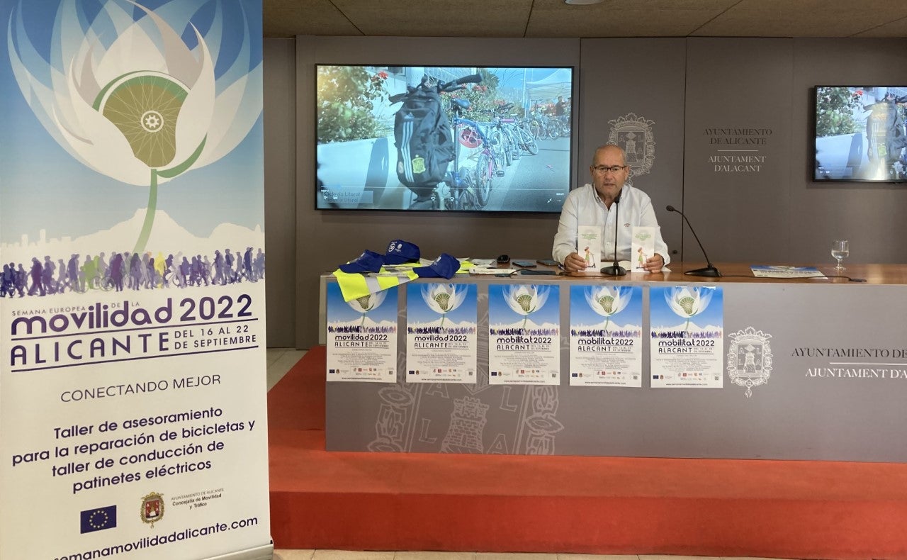 Alicante invita a participar en las actividades y talleres de la Semana Europea de la Movilidad Alicante invita a participar en las actividades y talleres de la Semana Europea de la Movilidad