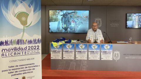 Jos&eacute; Ram&oacute;n Gonz&aacute;lez presenta la Semana Europea de la Movilidad 