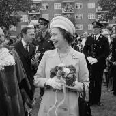 Imagen de archivo de la reina de Inglaterra, Isabel II, en 1977