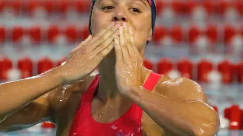 Catalina Corró: "si volviera a nacer, volvería a dedicarme a la natación" Catalina Corró: "si volviera a nacer, volvería a dedicarme a la natación"
