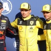 Leclerc logra la pole en Monza con Alonso séptimo y Sainz en el fondo de la parrilla