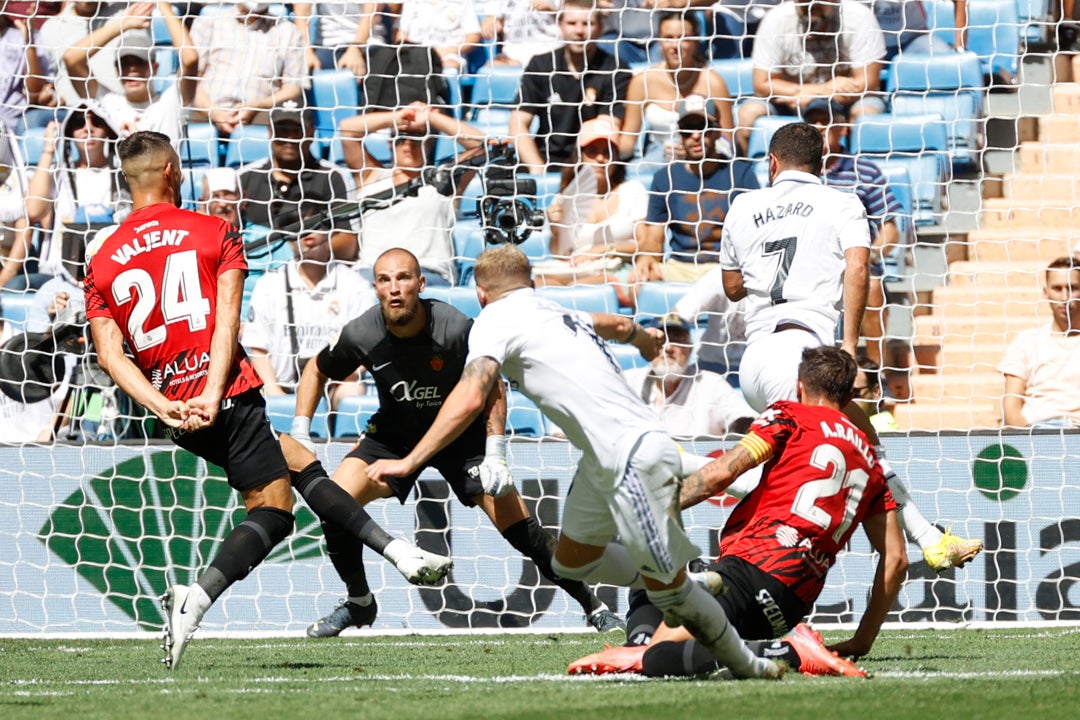 Goleada del Real Madrid ante el Mallorca para seguir con pleno de victorias en Liga Goleada del Real Madrid ante el Mallorca para seguir con pleno de victorias en Liga