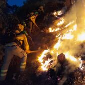 Incendio en los Guajares