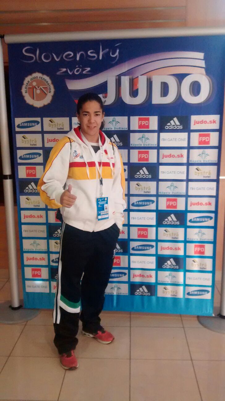 La judoca extremeña Cristina Cabaña bronce en el Open Europeo celebrado en Italia La judoca extremeña Cristina Cabaña bronce en el Open Europeo celebrado en Italia