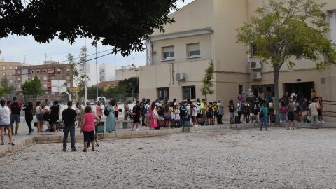 Primer d&iacute;a del curso 2022-2023 en el CP Ram&oacute;n Llull de Elche.