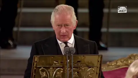 Así ha sido la intervención del rey Carlos en el Parlamento británico Así ha sido la intervención del rey Carlos en el Parlamento británico
