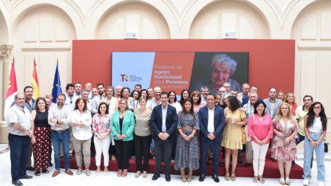 Caballero y García Torijano junto a alcaldes de municipios de Ciudad Real