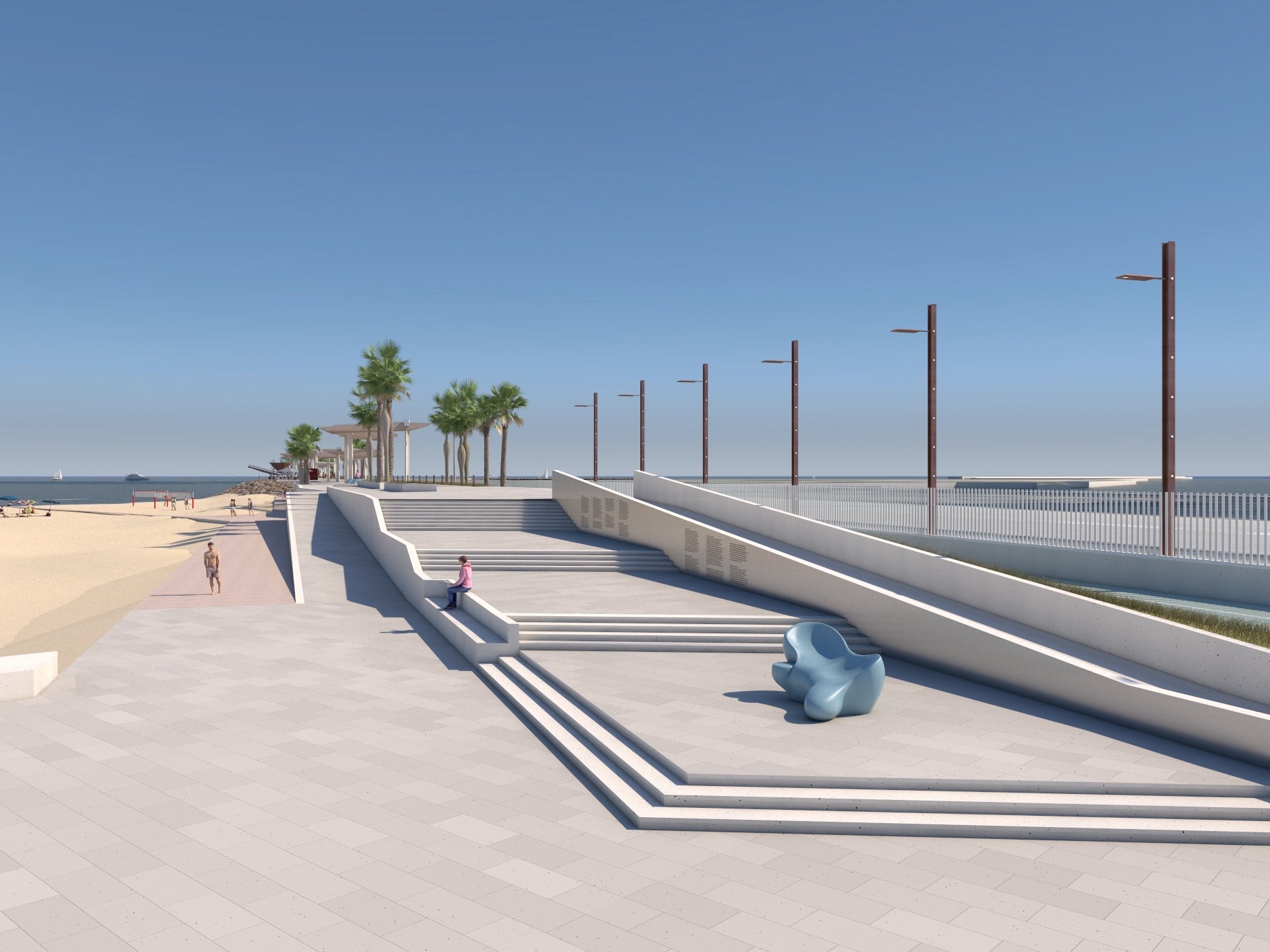 La APV adjudica la obra del nuevo paseo marítimo de la zona norte del Puerto de Sagunto La APV adjudica la obra del nuevo paseo marítimo de la zona norte del Puerto de Sagunto