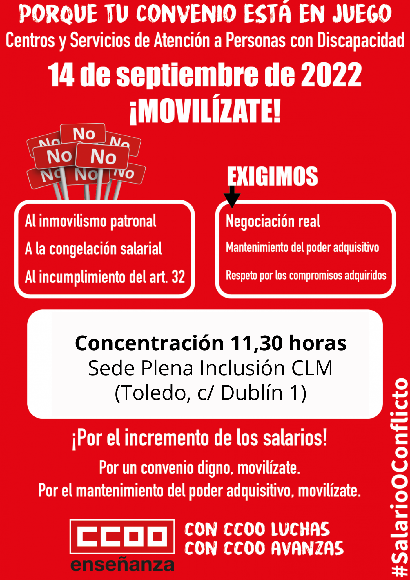 El sector de la discapacidad se moviliza este miércoles en Castilla - La Mancha El sector de la discapacidad se moviliza este miércoles en Castilla - La Mancha