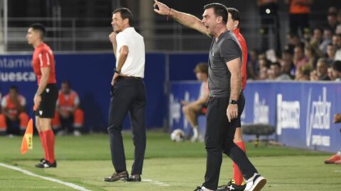 Pablo Guede, entrenador del M&aacute;laga CF