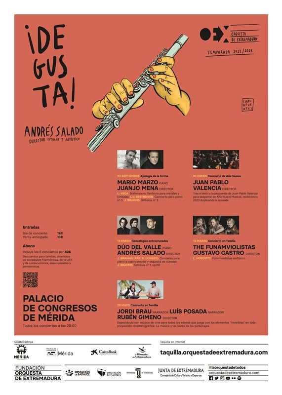 La Orquesta de Extremadura arranca su nueva temporada en Mérida el 30 de septiembre La Orquesta de Extremadura arranca su nueva temporada en Mérida el 30 de septiembre