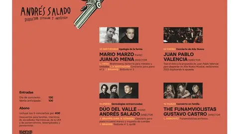 La Orquesta de Extremadura arranca su nueva temporada en Mérida el 30 de septiembre 