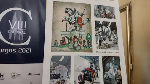 fallas y catedral Burgos fallas y catedral Burgos