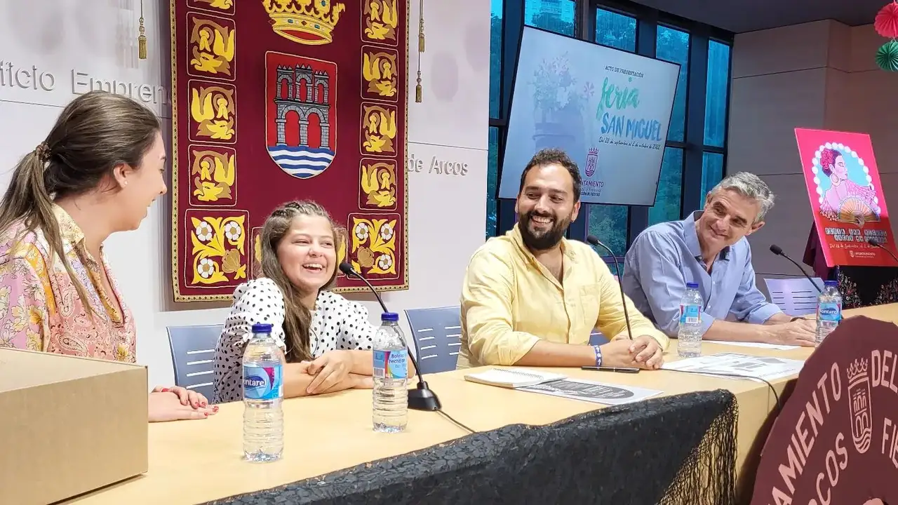 Instantes de la presentación de la programación de la Feria de Arcos Instantes de la presentación de la programación de la Feria de Arcos