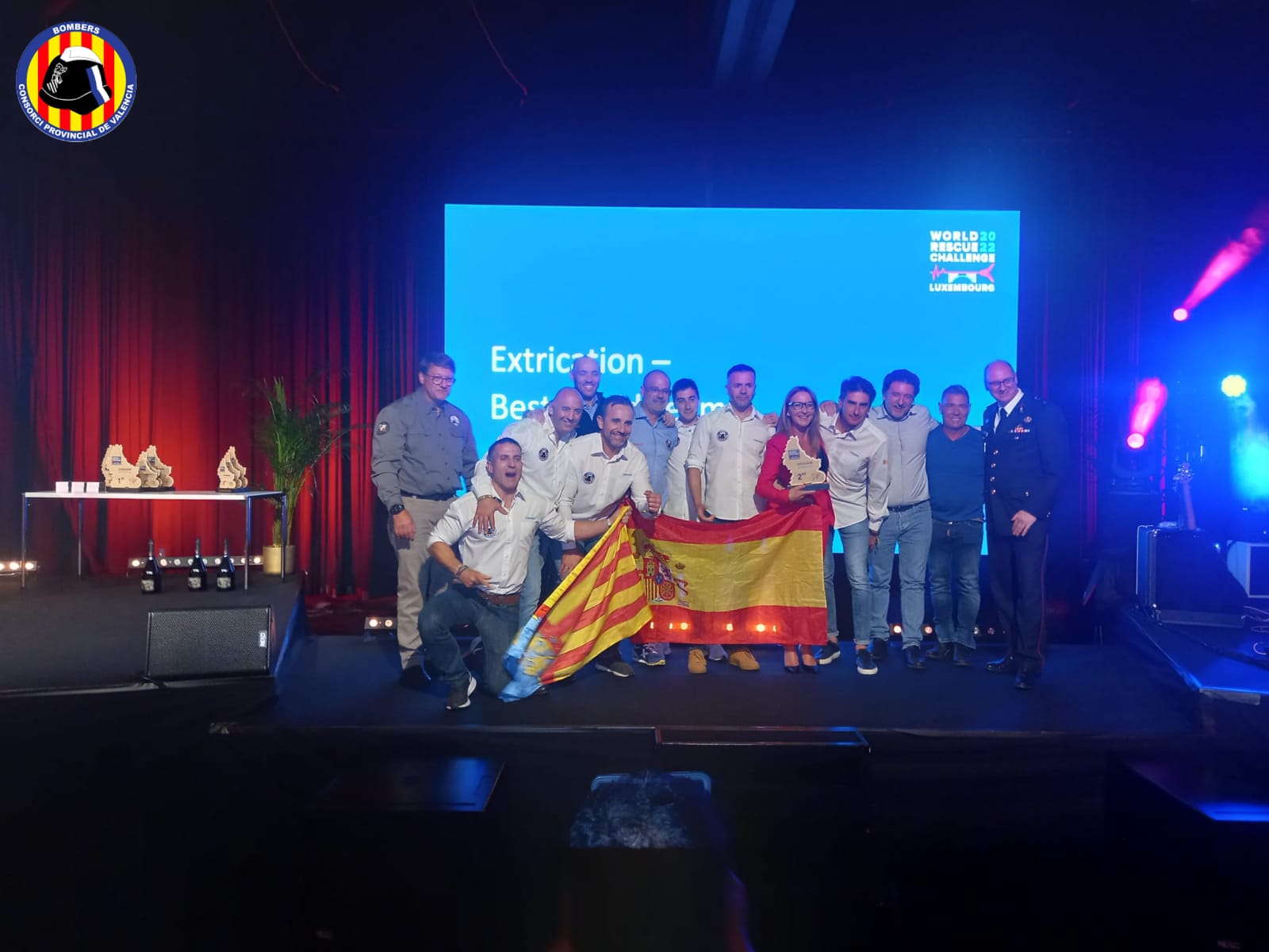 El equipo del parque de Gandia del CPBV se proclama campeón del mundo en el World Rescue Challenge en Luxemburgo El equipo del parque de Gandia del CPBV se proclama campeón del mundo en el World Rescue Challenge en Luxemburgo