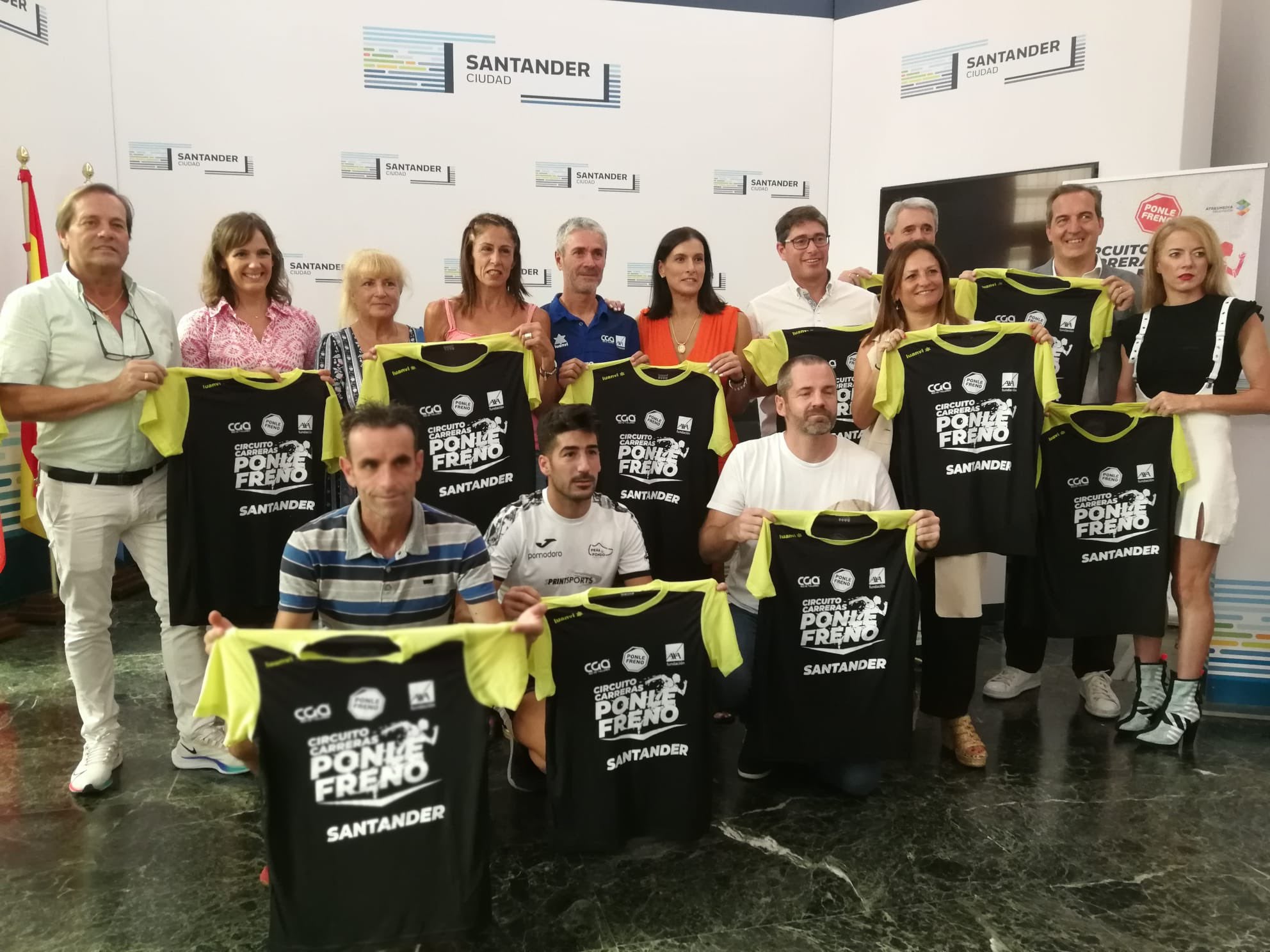 Presentación de la carrera Ponle Freno Santander 2022 Presentación de la carrera Ponle Freno Santander 2022