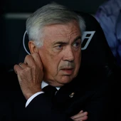 Carlo Ancelotti durante un partido del Real Madrid Carlo Ancelotti durante un partido del Real Madrid