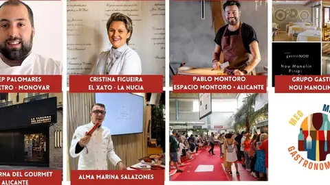 Repasamos con Tony Pérez la última hora de 'Alicante Gastronómica', que difundirá el Estilo de Vida Mediterráneo gastronomía