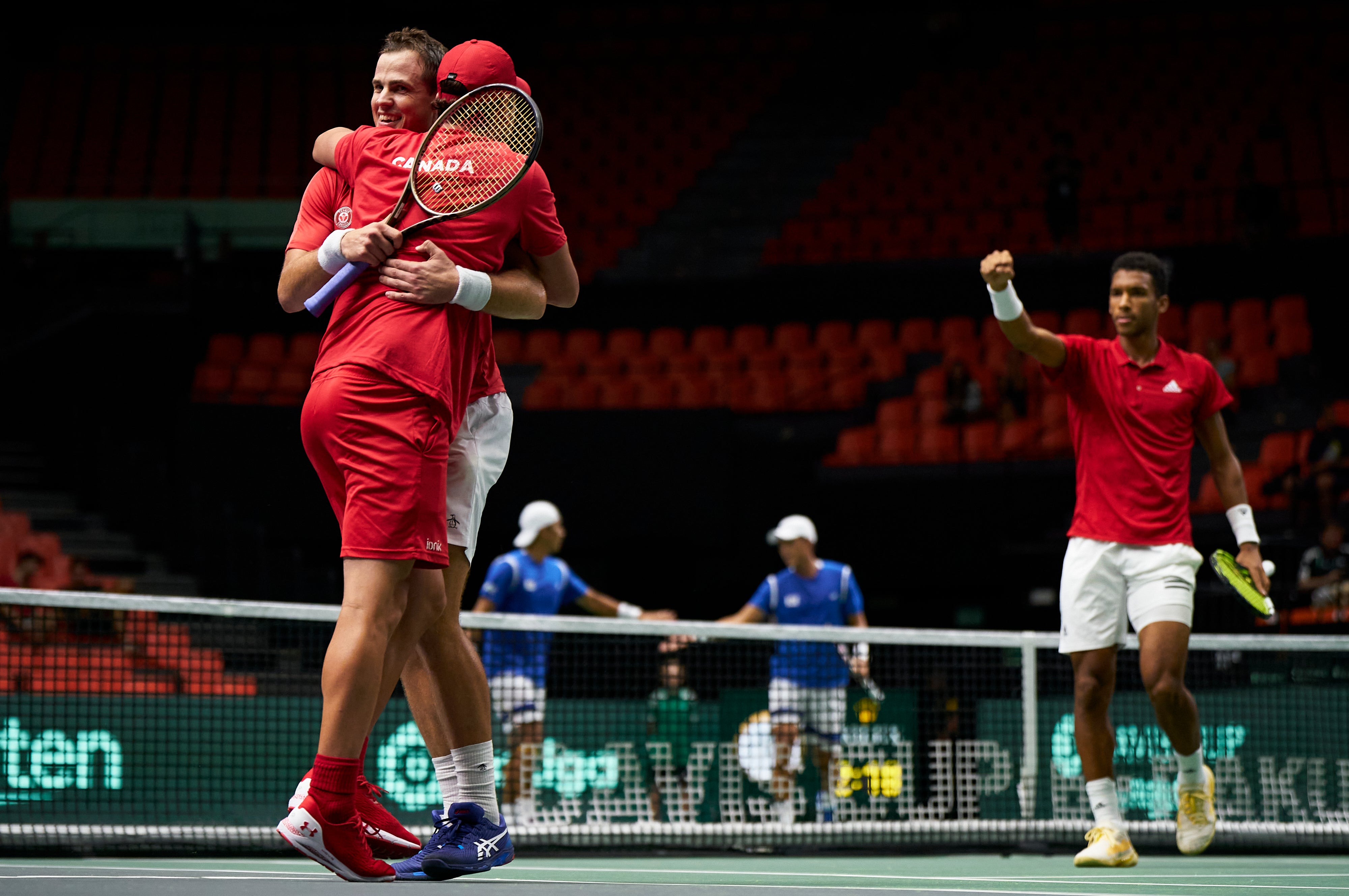 Canadá se lleva la victoria ante Corea del Sur gracias al dobles Canadá se lleva la victoria ante Corea del Sur gracias al dobles