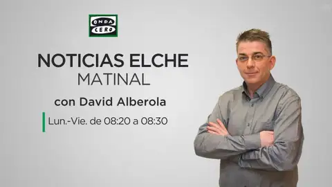 El Informativo Matinal Elche-comarcas del Vinalopó se emite de lunes a viernes de 08:20 a 08:30. El Informativo Matinal Elche-comarcas del Vinalopó se emite de lunes a viernes de 08:20 a 08:30.