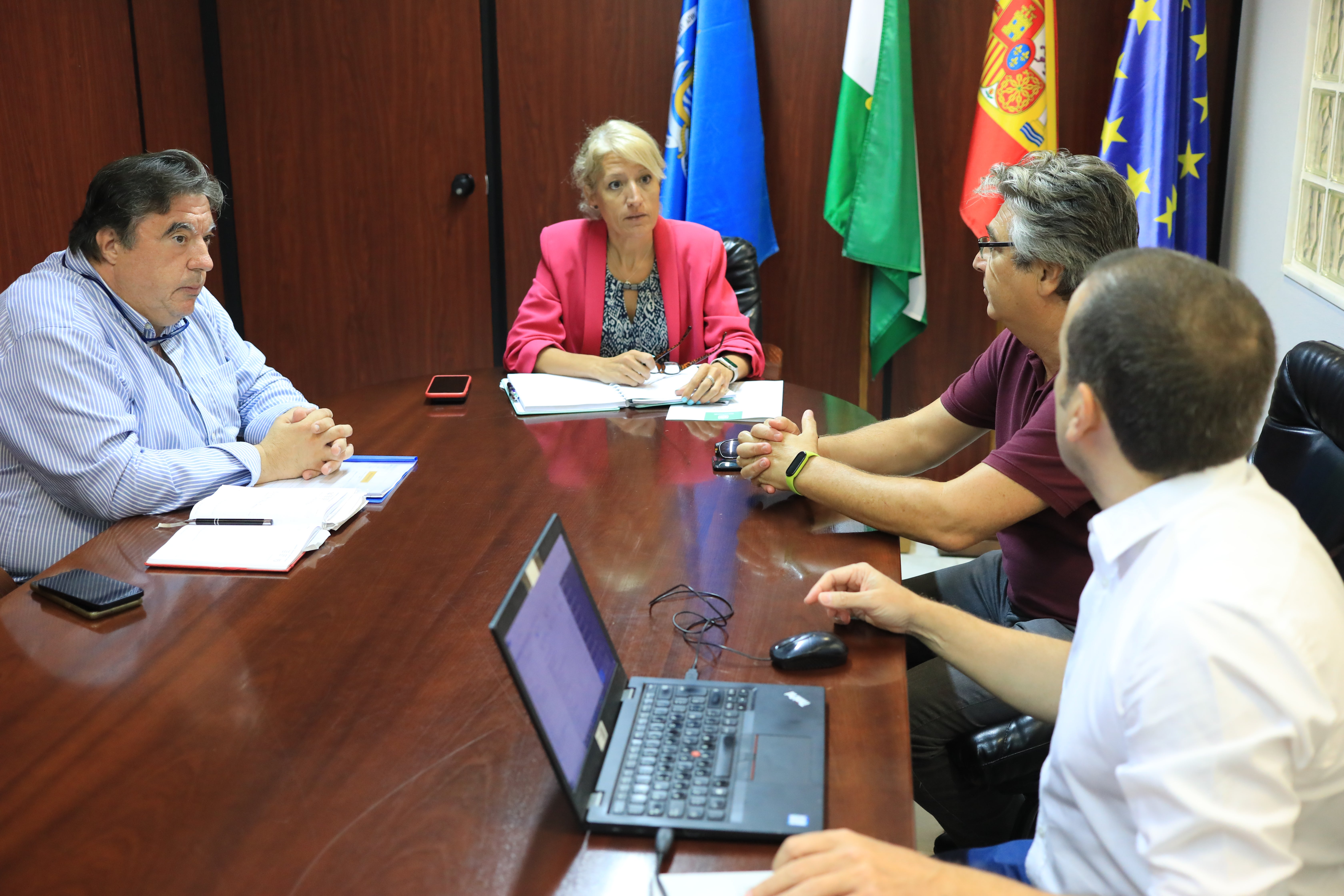 Ayuntamiento de San Fernando y Endesa se reúnen para avanzar en la mejora de infraestructuras y equipamientos Ayuntamiento de San Fernando y Endesa se reúnen para avanzar en la mejora de infraestructuras y equipamientos