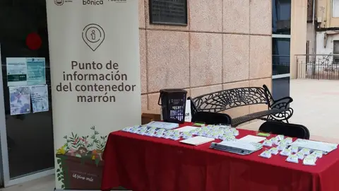 Punto de información sobre separación de residuos Punto de información sobre separación de residuos