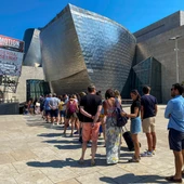 El museo Guggenheim Bilbao ultima un fin de fiesta por todo lo alto en su 25 aniversario El museo Guggenheim Bilbao ultima un fin de fiesta por todo lo alto en su 25 aniversario