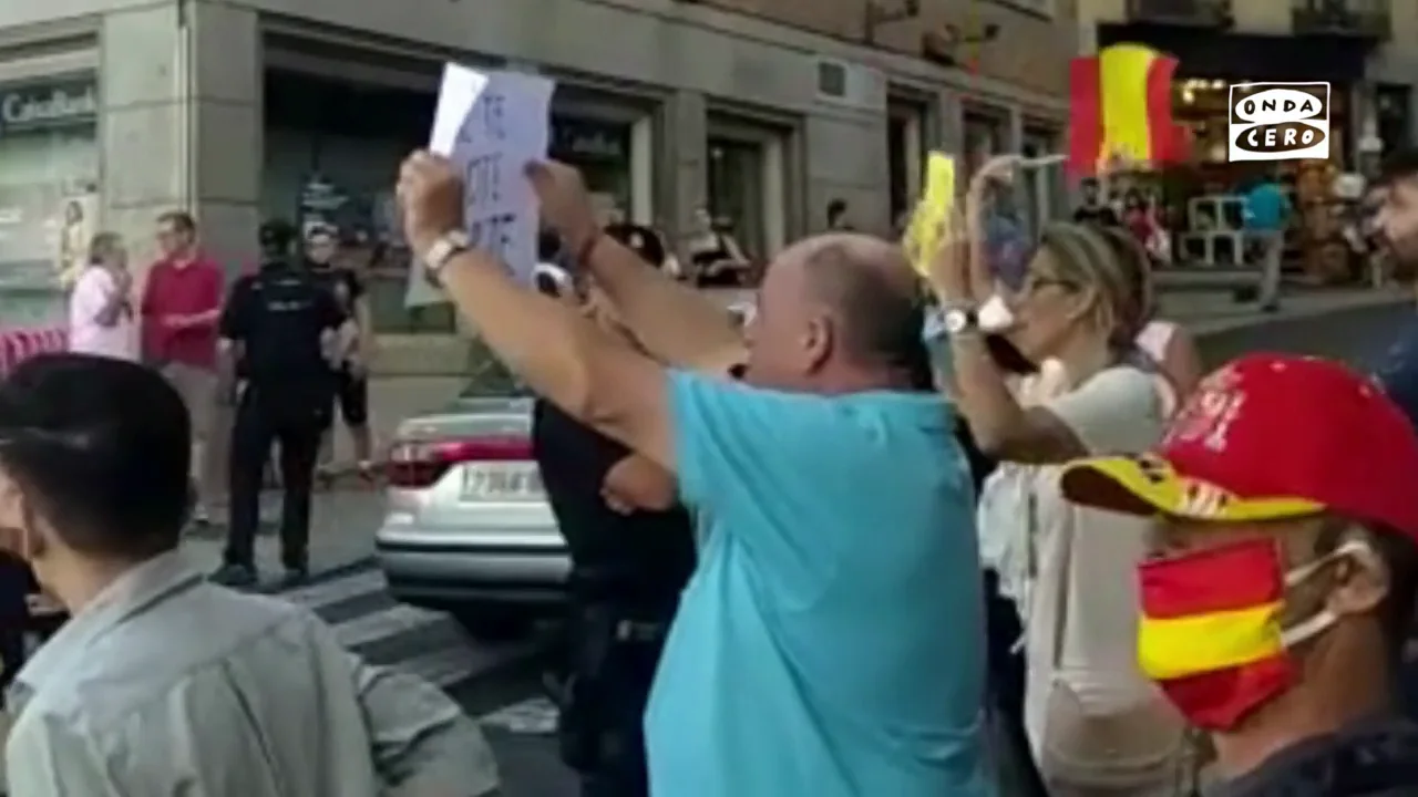 Abucheos a Padro Sánchez en un acto en Toledo Abucheos a Padro Sánchez en un acto en Toledo
