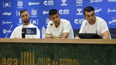 Rueda de prensa del Málaga CF Rueda de prensa del Málaga CF