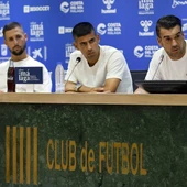 Rueda de prensa del Málaga CF Rueda de prensa del Málaga CF