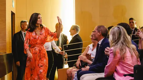 La reina Letizia en un acto La reina Letizia en un acto
