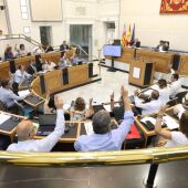 Salón de plenos de la Diputación de Alicante 