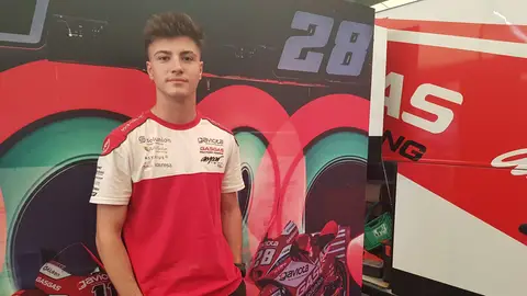 El piloto de Moto 3 Izan Guevara