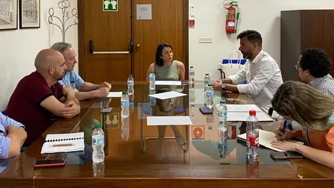 Reunión en la alcaldía oriolana con los miembros del Foro Impulsa Orihuela en el mes de julio Reunión en la alcaldía oriolana con los miembros del Foro Impulsa Orihuela en el mes de julio