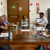 Reunión en la alcaldía oriolana con los miembros del Foro Impulsa Orihuela en el mes de julio Reunión en la alcaldía oriolana con los miembros del Foro Impulsa Orihuela en el mes de julio