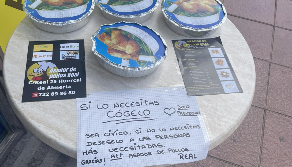 Asador de Pollos Real: Humanidad y solidaridad desde Huércal de Almería Asador de Pollos Real: Humanidad y solidaridad desde Huércal de Almería