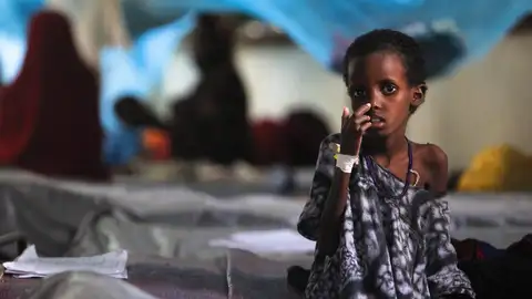 Un niño en Somalia