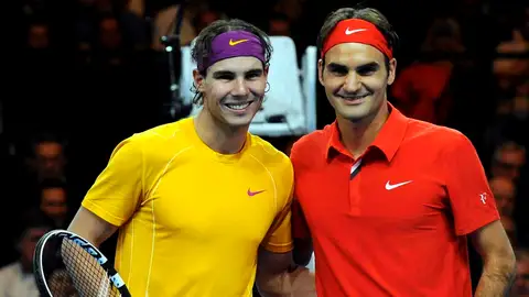 La emotiva despedida de Rafa Nadal a Roger Federer