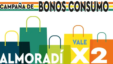 Campaña de bonos consumo Almoradí X2, los bonos se repartirán entre el 21 y 23 de septiembre    