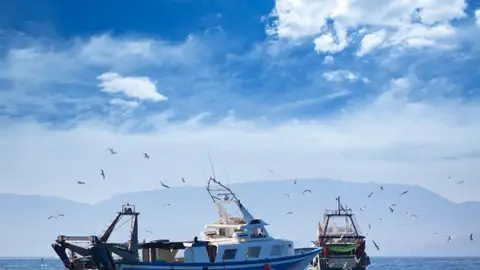 Imagen de archivo de un palangrero Palangrero