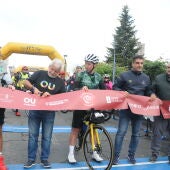 Joseba Beloki, apadriñou a segunda “Ribeira Sacra Cycling Road”